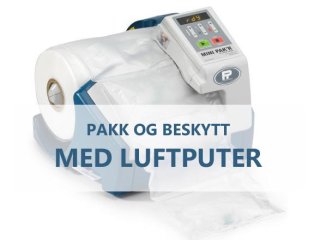 Pakk og beskytt med luftputer