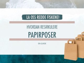 En guide til hvordan å bruke papirposene dine om igjen