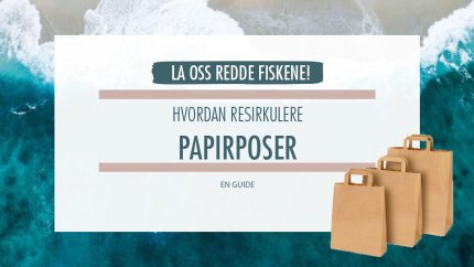 En guide til hvordan å bruke papirposene dine om igjen