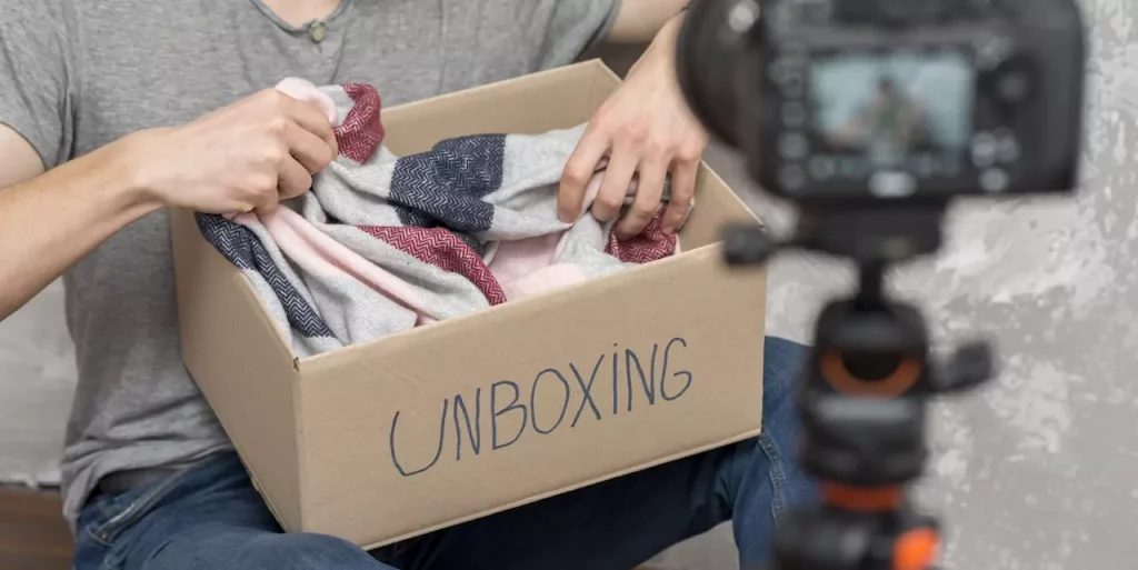 unboxing nettbutikk