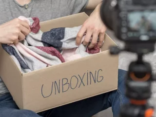 unboxing nettbutikk